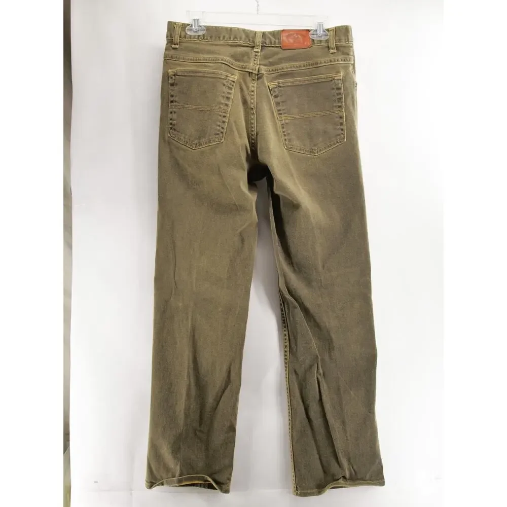 BILLS KHAKIS Men's 32x30 Olive Green Khaki Pants Made in USA Stretch Chino
